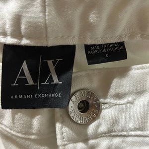 White jeans Armani